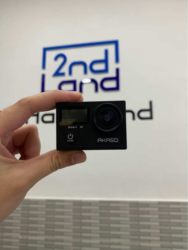 Camera hành trình Akaso Brave 4 - Màu đen - Ngoại hình: 98% - Box + full phụ kiện + 1 pin rời