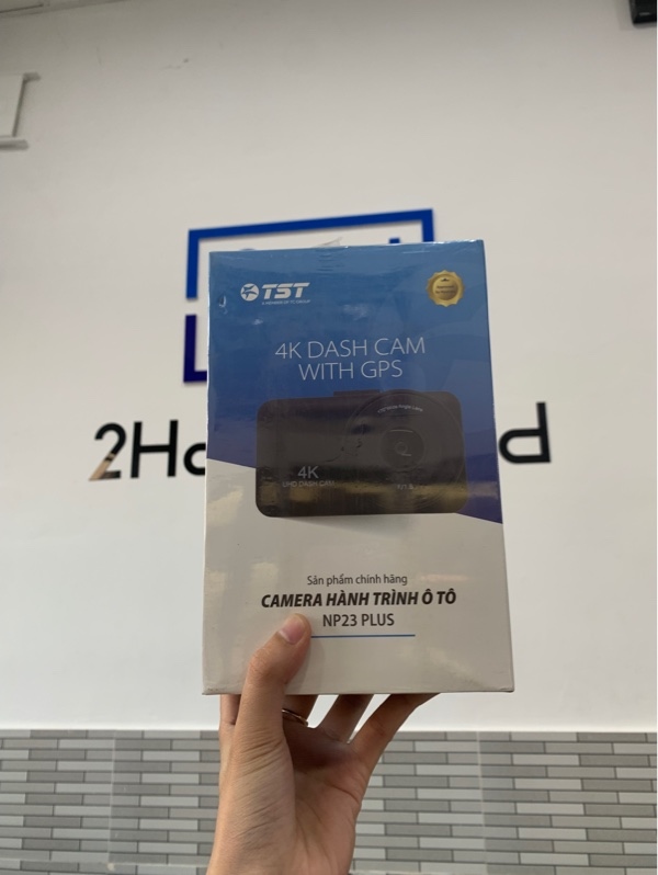 Camera hành trình ô tô TST NP23 Plus 4K UHD Dash Cam - Màu đen - Newseal