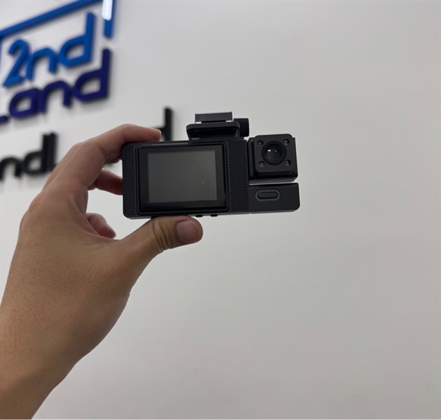 Camera hành trình Oto Noname FullHD - Màu đen - Ngoại hình 97% - Màn hình mốc - Kèm dây nguồn + Camera sau dây nối camera sau + Giá đỡ dán kính + Thẻ 32GB + Box của máy khác 2