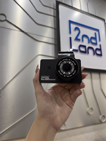 Camera hành trình Vietmap C9 - Màu Đen - Ngoại hình 98% - Chớp tắt - Body