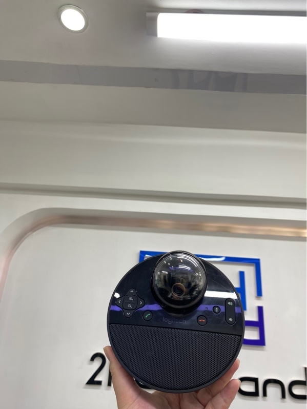 Camera hội nghị Logitech BCC950 - Màu đen - Ngoại hình 97.5% - Kèm sạc, dây kết nối