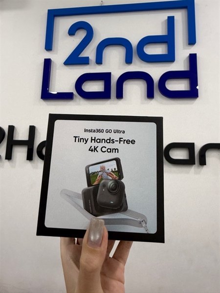 Camera Insta 360 Go Ultra - Màu đen - Ngoại hình 98% - FullBox - Còn BH 27/10/2026