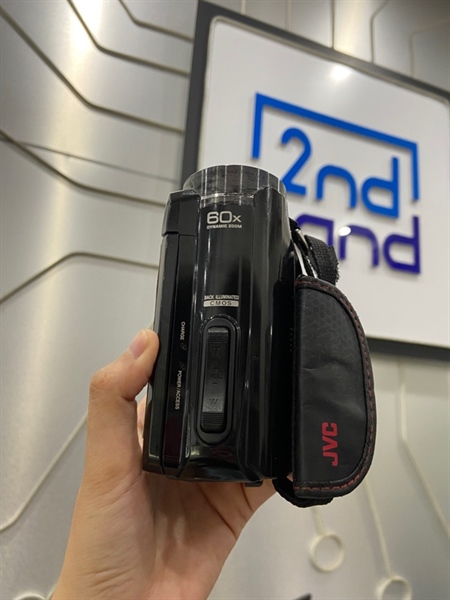 Camera JVC Camcorder GZ-R10BU - Màu đen - Ngoại hình: 97% - Kèm túi + sạc 1