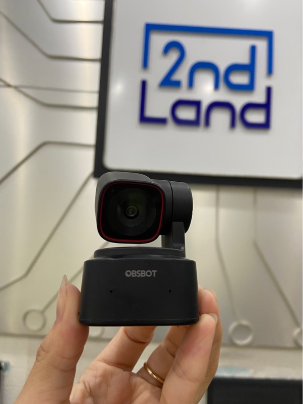 Camera máy tính OBSBOT Tiny 2 Lite - Màu đen - Ngoại hình: 97% - Lens trầy - Body - Kèm nguồn, dây kết nối