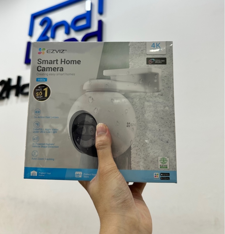 Camera Ngoài Trời 360 Độ Ezviz H80X Dual - Màu trắng - Newseal