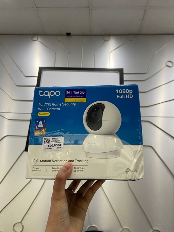 Camera Tapo C200C 1080p FullHD - Màu trắng - Newseal