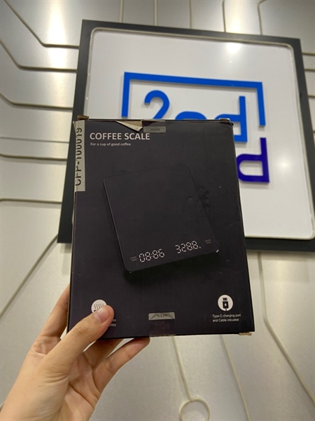 Cân điện tử CK-2150 - Màu đen - Ngoại hình: 98% - FullBox