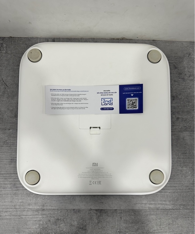 Cân điện tử Xiaomi Body Fat 2 XMTZC05HM - Màu trắng - Ngoại hình 97% - Body