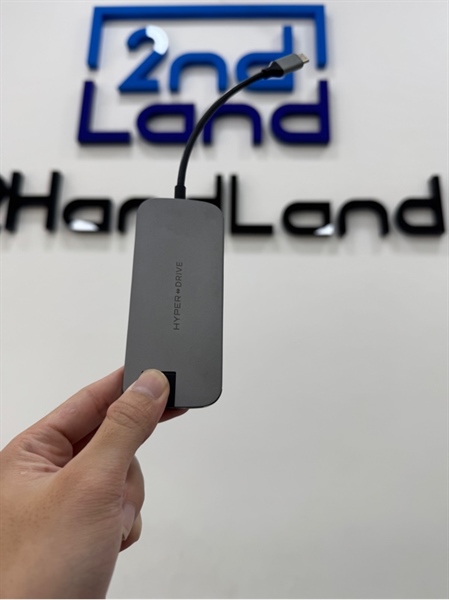 Cáp chuyển đổi HyperDrive SLIM 8-in-1 USB-C Hub - Màu bạc - Ngoại hình 97% - Body