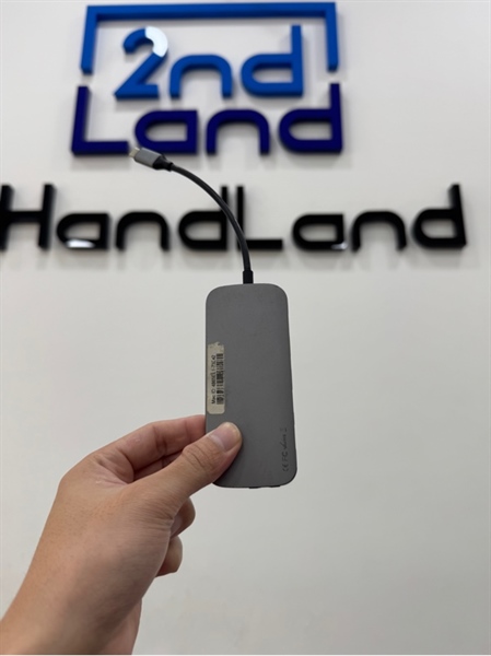 Cáp chuyển đổi HyperDrive SLIM 8-in-1 USB-C Hub - Màu bạc - Ngoại hình 97% - Body 3