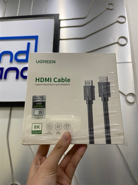 Cáp dây Ugreen HDMI 8K@ 60HZ - Màu đen - Openbox