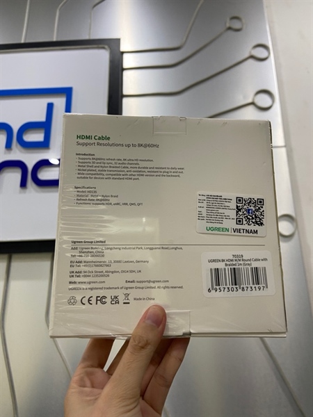 Cáp dây Ugreen HDMI 8K@ 60HZ - Màu đen - Openbox 1