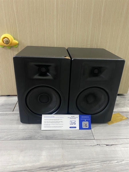Cặp Loa M-Audio BX5-D3 - Loa kiểm âm - Màu Đen- Ngoại hình: 97% - Bể 1 góc, sơn bị trôi - Kèm 2 sạc , 2 dây kết nối 6.5mm