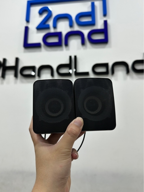Cặp loa máy tính R8 - 6W - Màu đen - Ngoại hình 97% - Body
