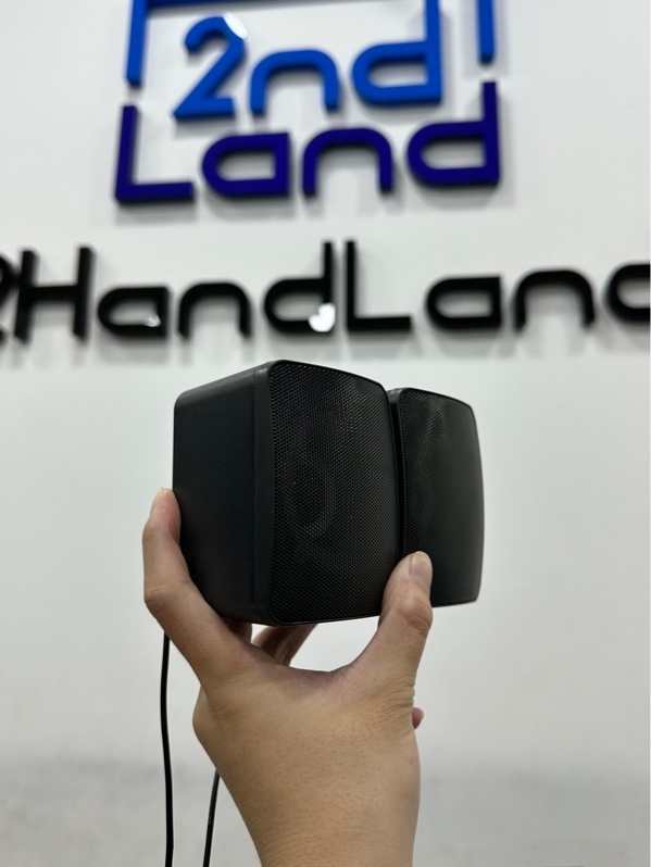 Cặp loa máy tính R8 - 6W - Màu đen - Ngoại hình 97% - Body
