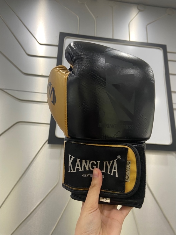Cặp tay Boxing Fitness Kangliya - Size 12 - Ngoại hình: 97% - Kèm túi