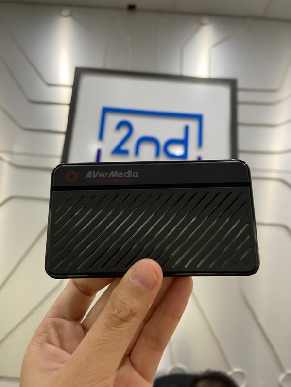 Capture Card AVerMedia Live Gamer MINI (GC311) - Màu đen - Ngoại hình: 97% - Body - Kèm dây kết nối