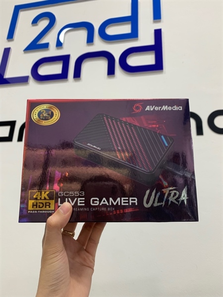 Capture Card AVerMedia Live Gamer Ultra GC553 - Màu đen - Ngoại hình: 98% - Box 3