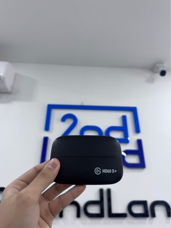 Capture Card Elgato HD60S+ - Màu đen - Ngoại hình 98% - Kèm box, không dây