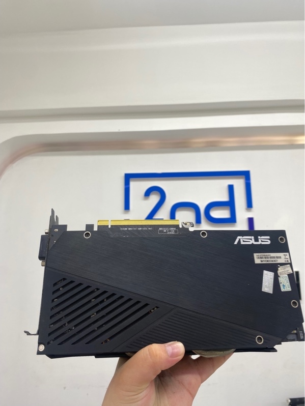 Card Asus dual RTX 2060 EVO - 6gb - Màu đen - Ngoại hình 97% - sét nhẹ - Body