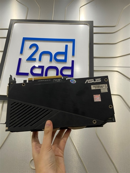 Card đồ họa Asus Nvidia Geforce Dual - RTX 2060 - 6G - FV0 - 2 Fan - Màu đen - Ngoại hình: 97% - Body 1