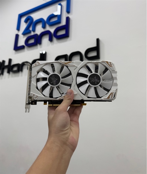 Card đồ họa dựng Gigabyte RX 470 8GB DDR5 - Màu trắng - Ngoại hình 97% - Kèm box khác