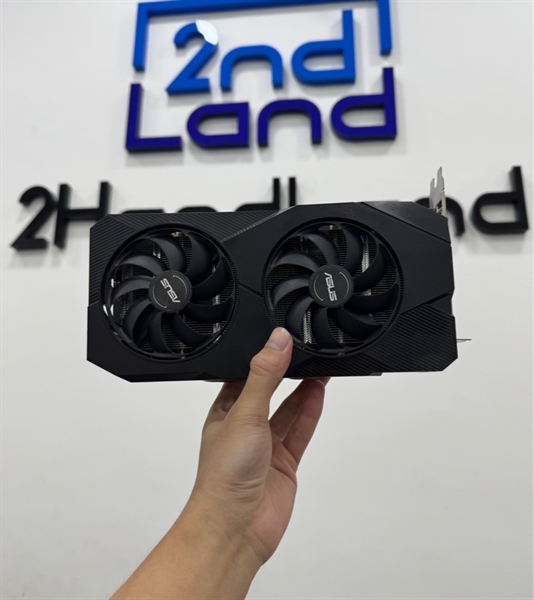 Card màn hình Asus Dual RTX 2060 EVO 6GB GDDR6 - Màu đen - Ngoại hình 97% - Kèm box
