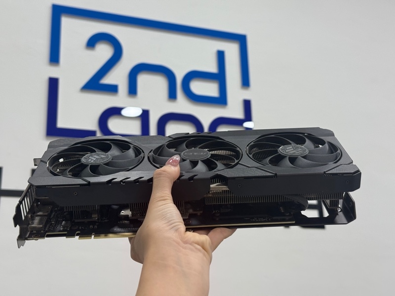 Card màn hình Asus Tuf RTX 3060 Ti O8G Gaming - 3 Fan - 98% - Đen 1