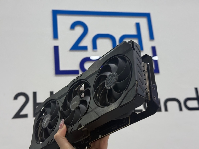 Card màn hình Asus Tuf RTX 3060 Ti O8G Gaming - 3 Fan - 98% - Đen 3