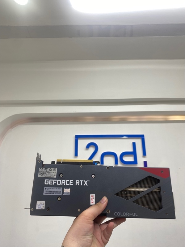 Card màn hình Colorful GeForce RTX 3070 Ti NB 8G-V - Màu đen - Ngoại hình 98% - Kèm Box, dây kết nối
