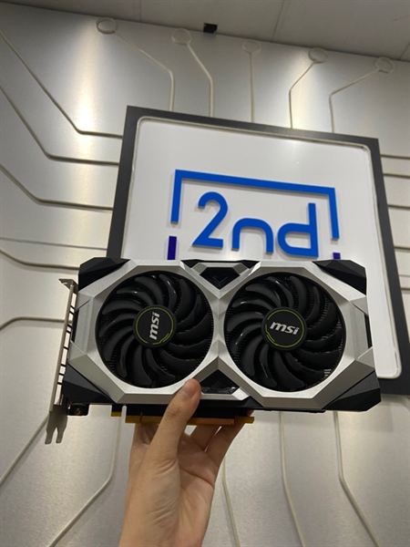 Card MSI Ventus Geforce GTX 1660 Super - Màu đen - Ngoại hình: 98% - FullBox 1