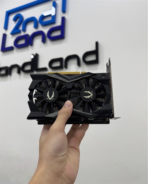 Card Zotac Gaming Geforce GTX 1650 4gb GDDR6 - 2 fan - Màu đen - Ngoại hình 97% - Body