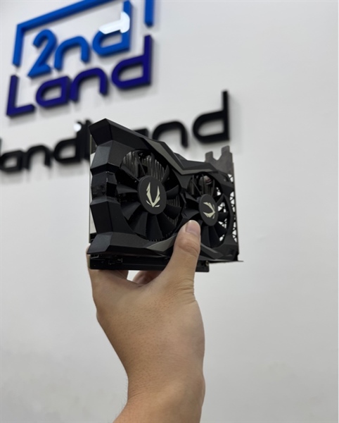 Card Zotac Gaming Geforce GTX 1650 4gb GDDR6 - 2 fan - Màu đen - Ngoại hình 97% - Body 1