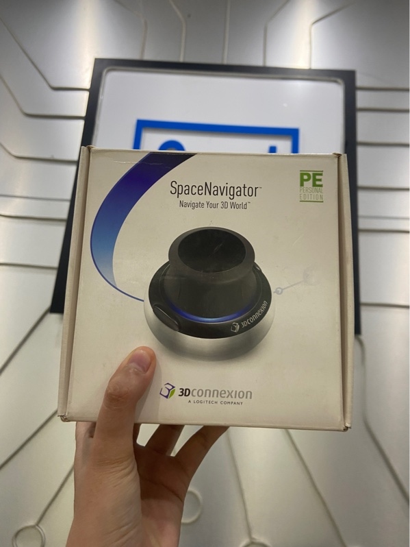 Chuột 3D 3Dconnexion Spacenavigator - Màu đen - Ngoại hình: 98% - Kèm Box