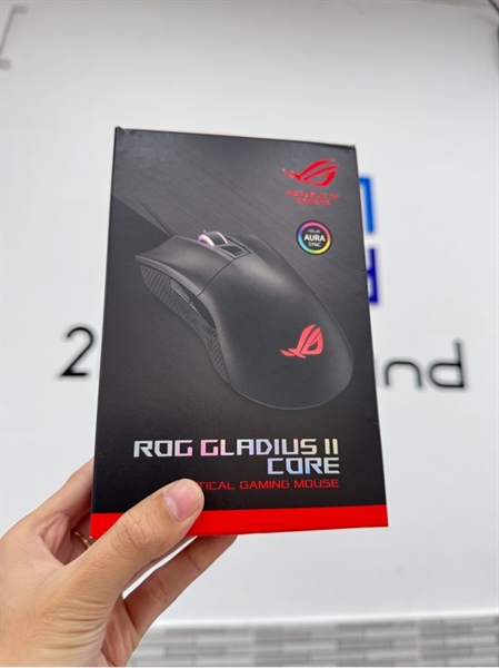 Chuột Asus Rog Creadius 2 core - Màu đen - Ngoại hình 98% - Box