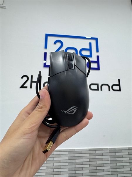 Chuột Asus Rog Creadius 2 core - Màu đen - Ngoại hình 98% - Box 1