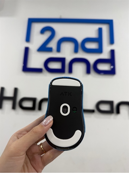 Chuột ATK Blazing Sky F1 extreme-leviatan - Màu xanh - Ngoại hình 97% - Kèm Box , 1 dongle , 1 dây USB-C 2