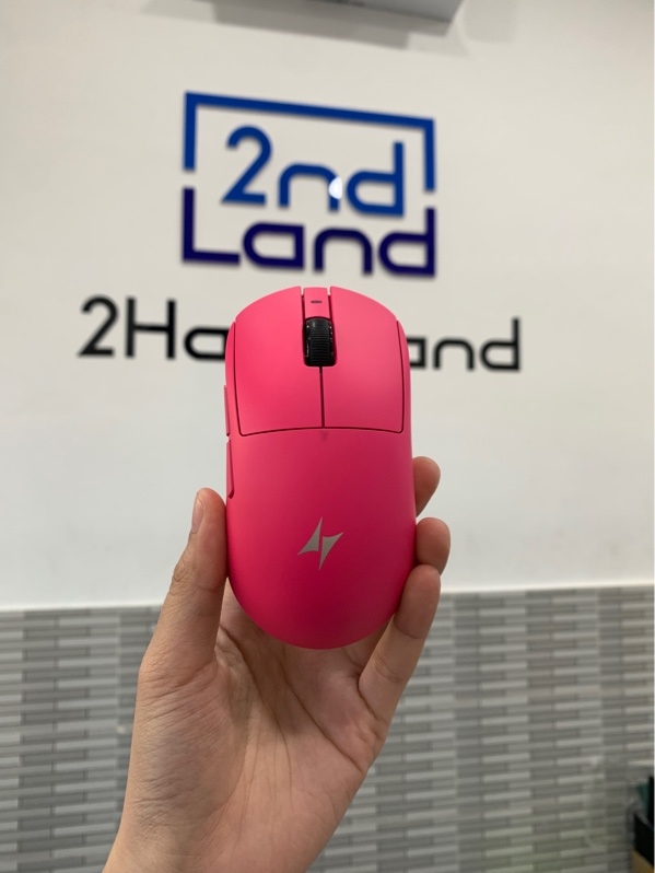 Chuột ATK Dragonfly A9 Mini Ultimate+ - Màu hồng - Ngoại hình: 98% - Fullbox