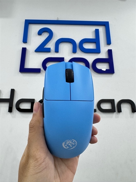Chuột ATK F1 Leviatan - Màu xanh - Ngoại hình 98% - Đã thay feet chấm tròn - Fullbox 1