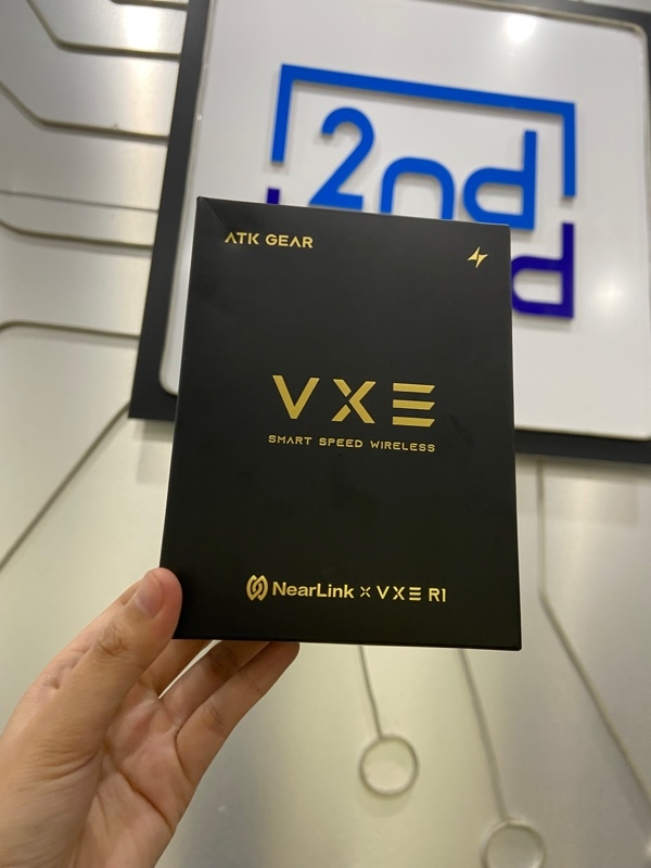 Chuột ATK Gear VXE R1 - 3 mode kết nối - Màu đen - Ngoại hình: 98% - FullBox