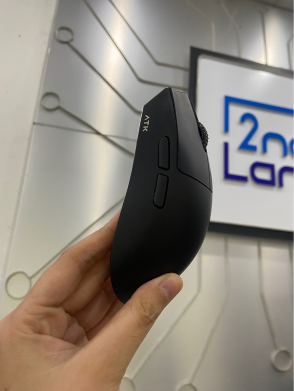 Chuột ATK X1 Ultimate - 2 mode dây + reciever - Màu đen - Ngoại hình: 98% - FullBox