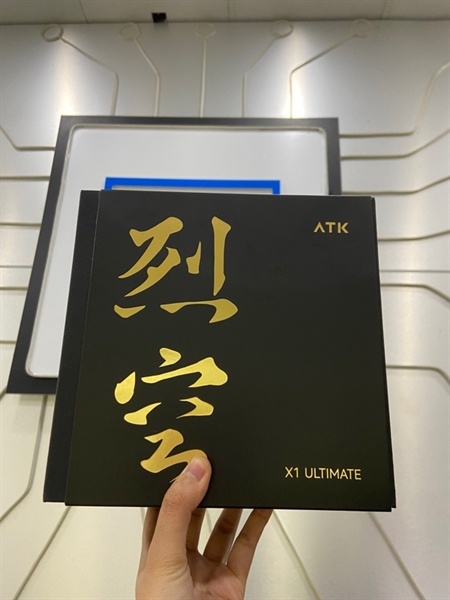 Chuột ATK X1 Ultime - 2 Mode: dây + dongle 8K - Màu tím - Ngoại hình: 98% - FullBox