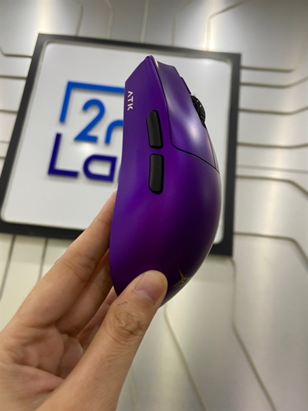 Chuột ATK X1 Ultime - 2 Mode: dây + dongle 8K - Màu tím - Ngoại hình: 98% - FullBox 2