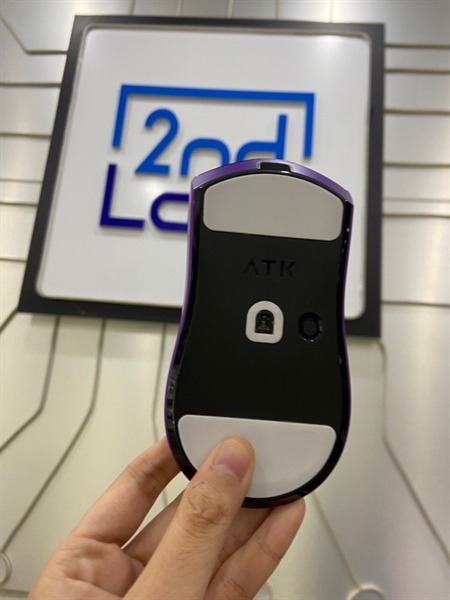 Chuột ATK X1 Ultime - 2 Mode: dây + dongle 8K - Màu tím - Ngoại hình: 98% - FullBox 3