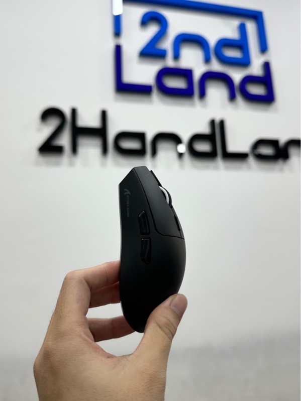 Chuột Attack Shark X1 - 2 mode: dây , bluetooth - Màu đen - Ngoại hình 97% - Mất reciver - Body