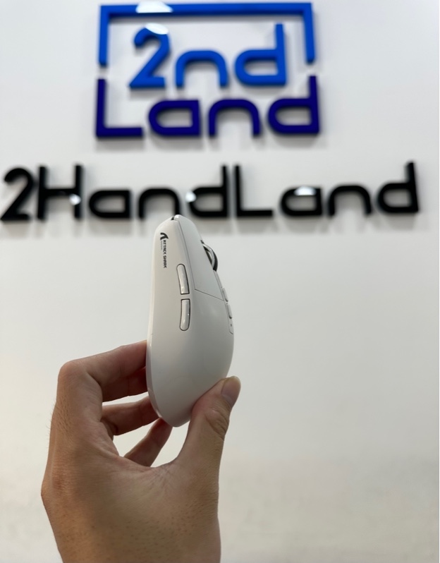 Chuột Attack Shark X6 - 3 mode - Màu trắng - Ngoại hình 97% - Kèm box + Reciver + Dây kết nối