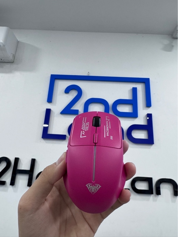 Chuột AULA SC311 - Màu hồng - Ngoại hình 99% - New open box