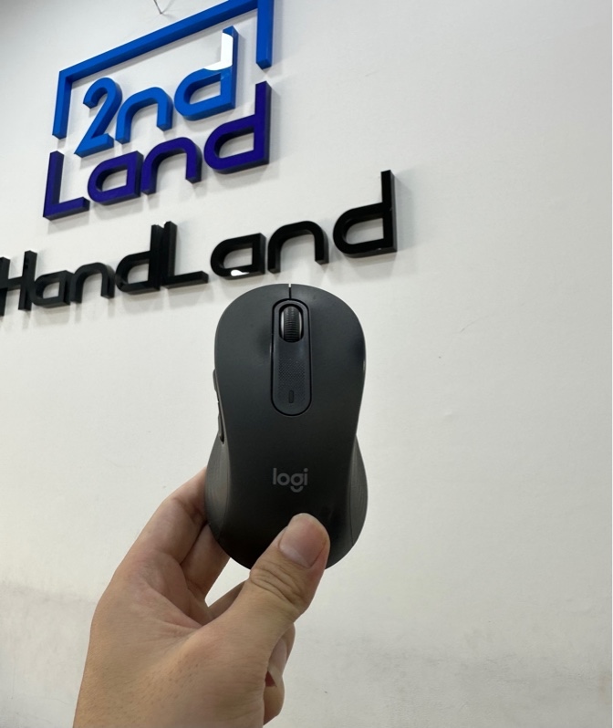 Chuột Bluetooth Signature M650L - 2 mode : receiver , bluetooth - Màu đen - Ngoại hình 97% - Dính mực - Kèm box + Receiver