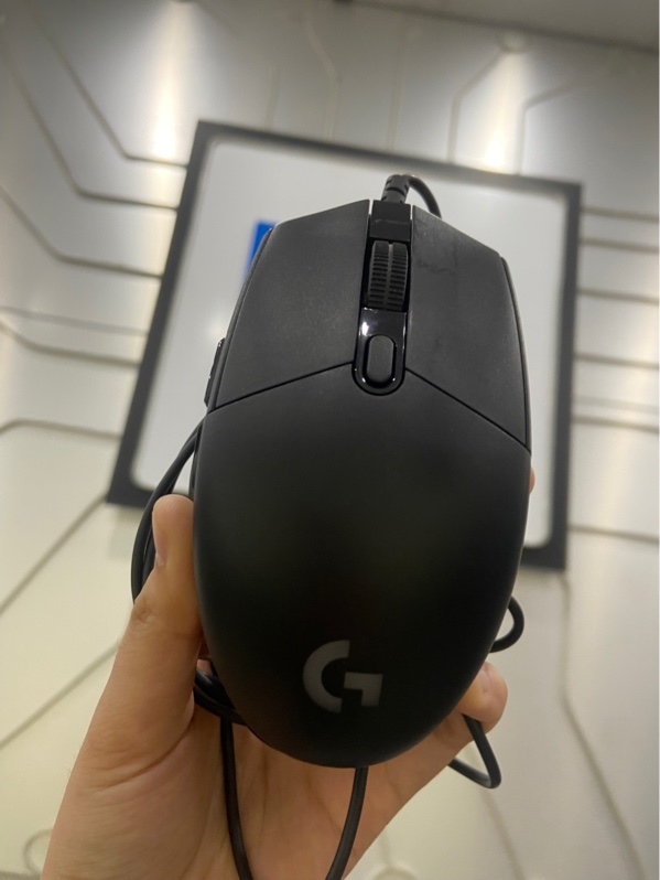 Chuột chơi game có dây Logitech G102 gen 2 Lightsync - 1 mode kết nối - Màu đen - Ngoại hình: 97% - Kèm Box