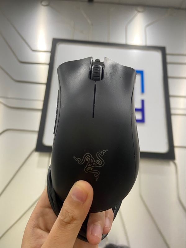 Chuột chơi game có dây Razer DeathAdder Essential - 1 mode dây - Màu đen - Ngoại hình: 97% - Kèm Box